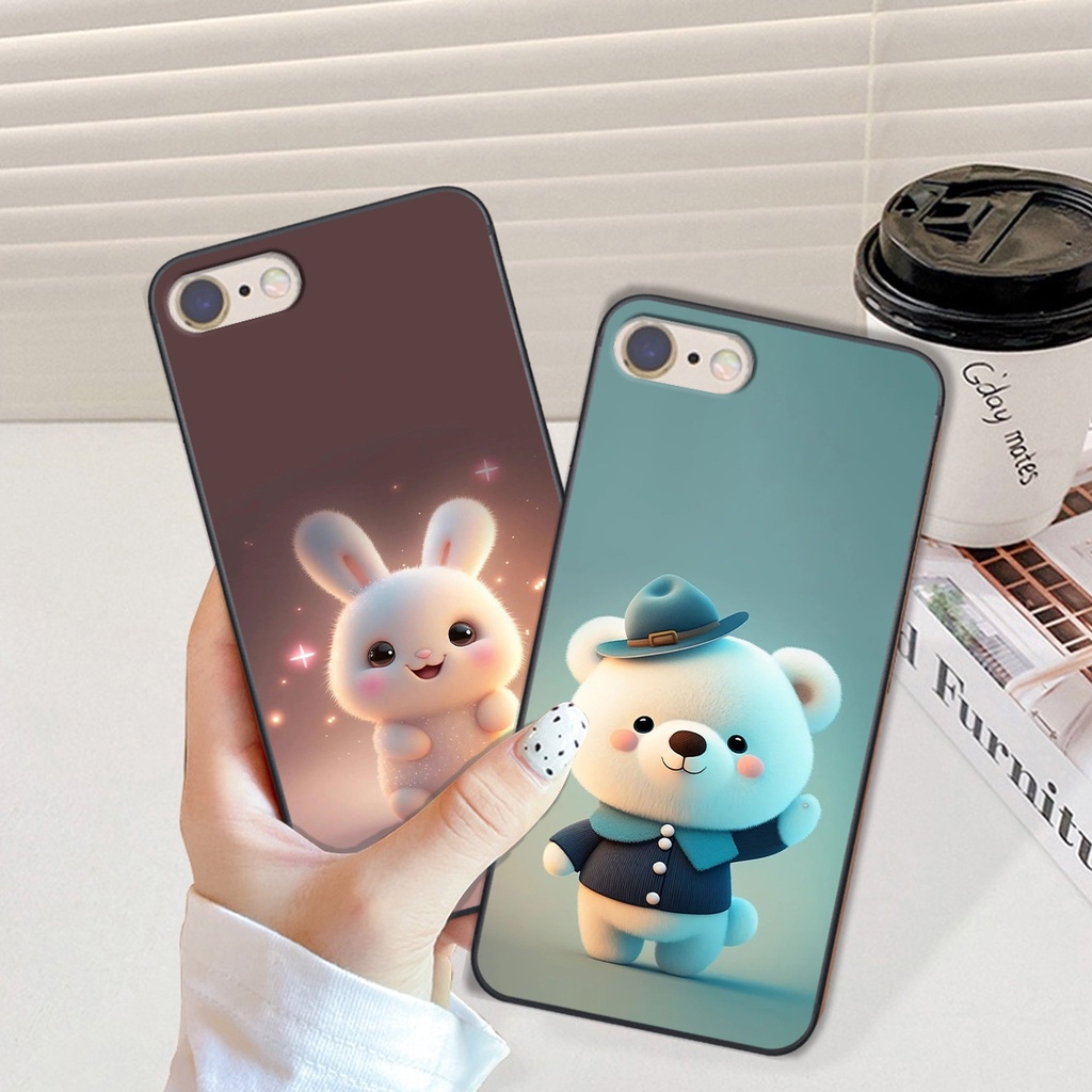 Ốp Iphone 6 / 6s / 6 plus in hình gấu mèo cún thỏ xinh xắn ngộ nghĩnh siêu đẹp