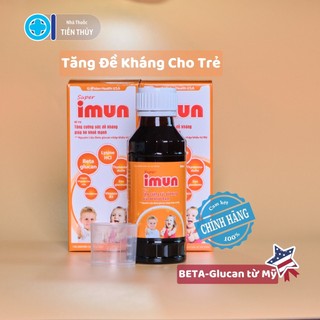 Siro Super Imun tăng sức đề kháng cho bé 100ml (Beta-glucan nhập khẩu từ Mỹ)