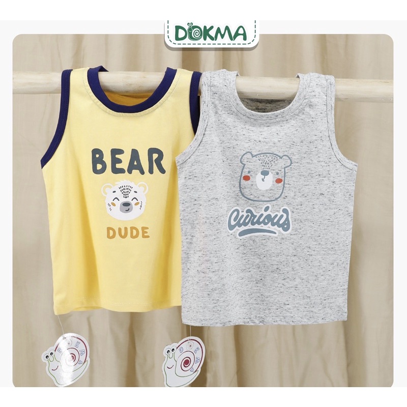 Áo Ba Lỗ Dokma Cho Bé 12m-36m