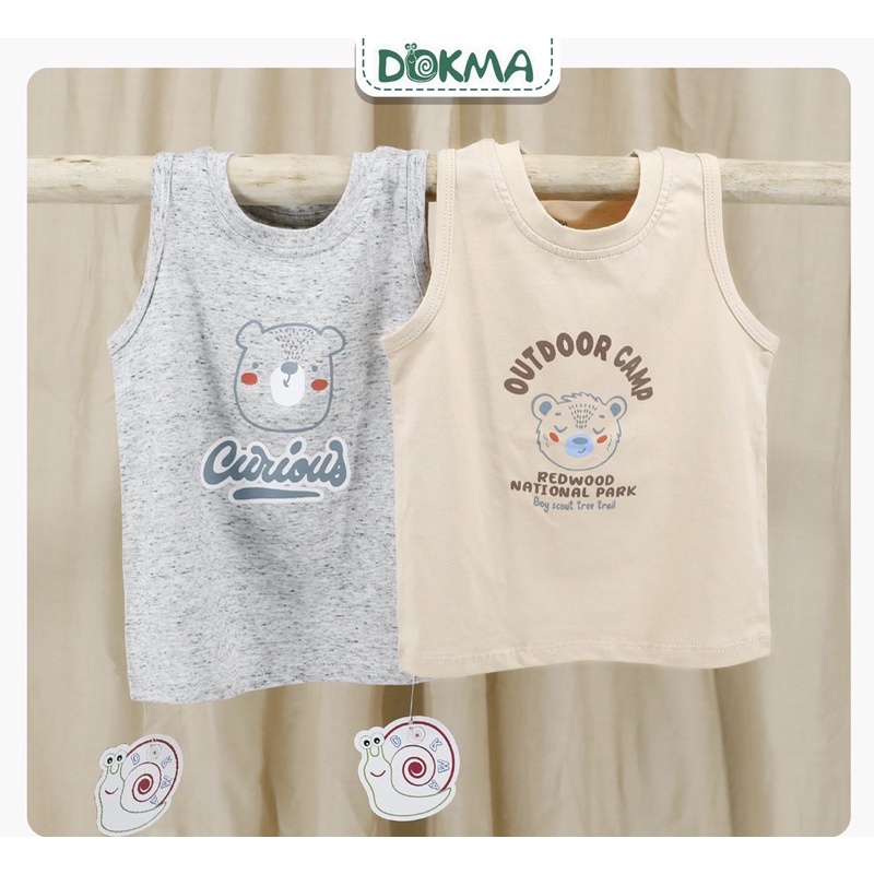 Áo Ba Lỗ Dokma Cho Bé 12m-36m