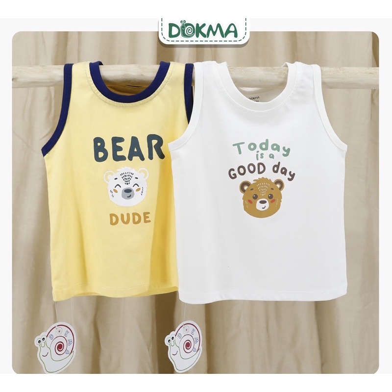 Áo Ba Lỗ Dokma Cho Bé 12m-36m