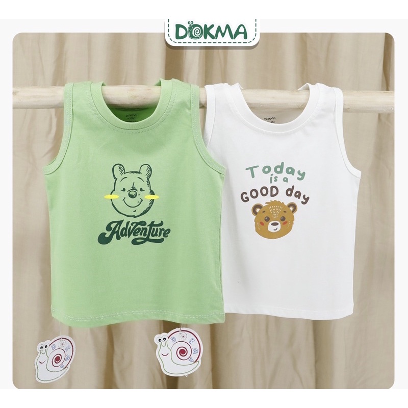 Áo Ba Lỗ Dokma Cho Bé 12m-36m