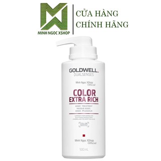 Dầu hấp phục hồi giữ màu cho tóc nhuộm 60S Goldwell Dualsenses Color Extra Rich 500ML