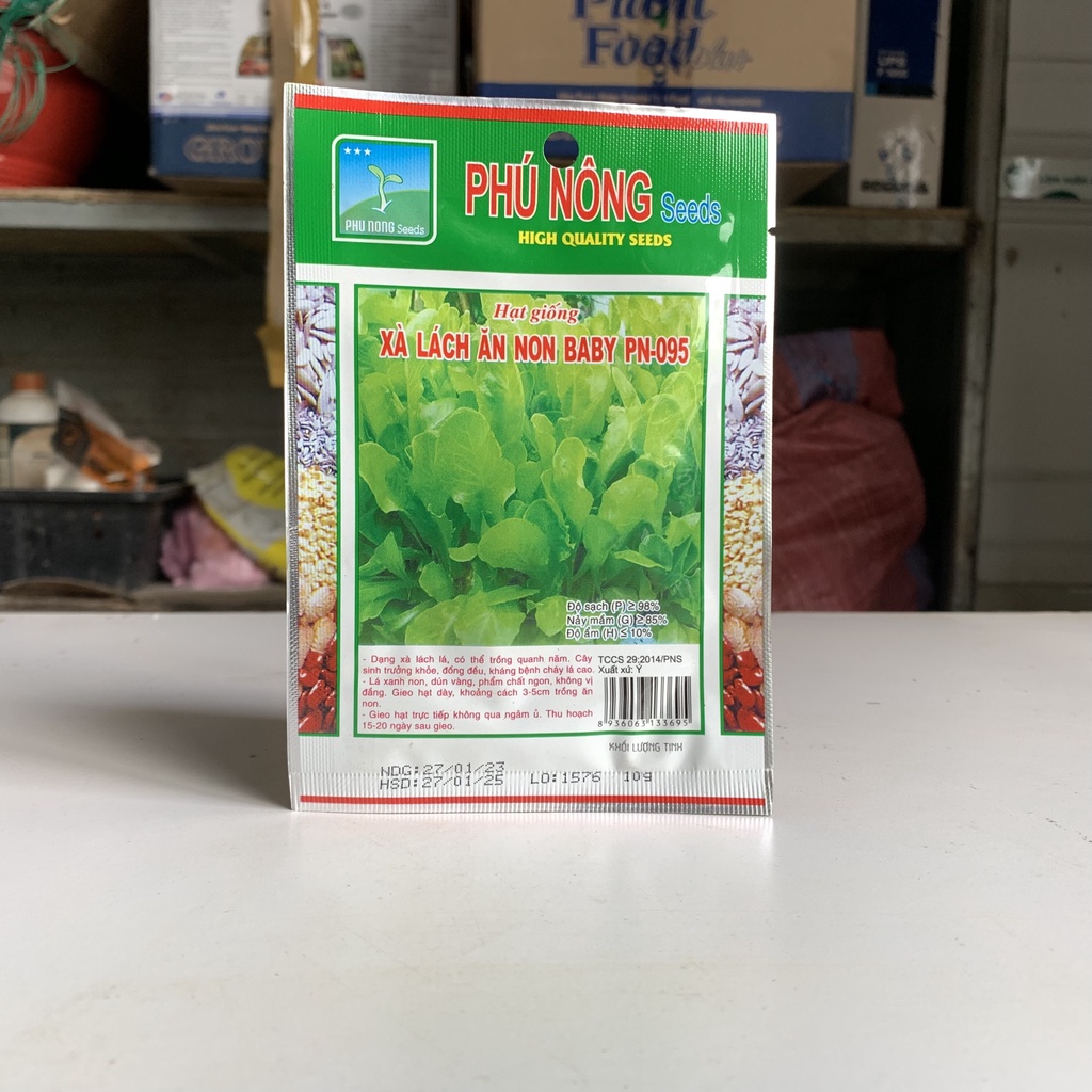 Hạt giống Xà Lách Ăn Non Baby PN 095