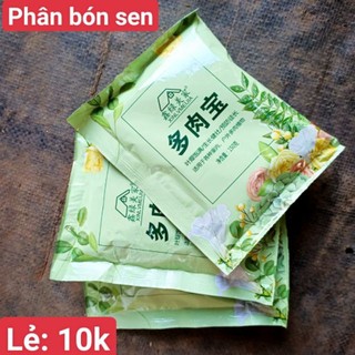 Phân bón dành cho sen đá ,xương rồng