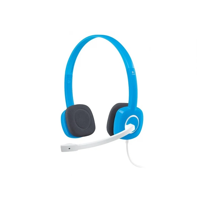 Tai nghe vi tính LOGITECH H150 có Micro - 2 jack 3.5mm tai nghe và micro riêng -  Hàng chính hãng, bảo hành 24 tháng