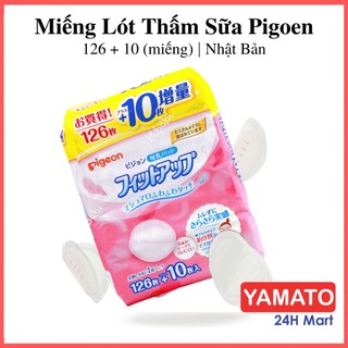 Miếng lót thấm sữa Pigeon cho mẹ 126 miếng hàng nội địa Nhật Bản