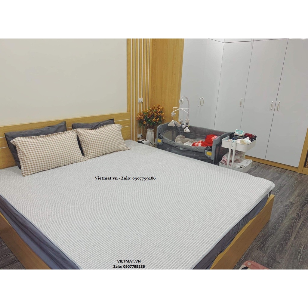 Tấm lót chống thấm tuyệt đối Organic TILO trải giường, thoáng mát, không nóng bí, giặt máy lâu bền