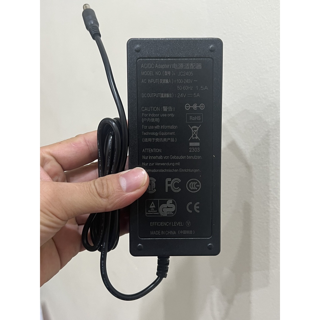 Adapter DC 24v 5a LOẠI TỐT
