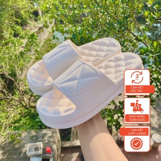 Dép Bánh Mì Độn Đế 3cm Dép đúc nguyên khối siêu nhẹ