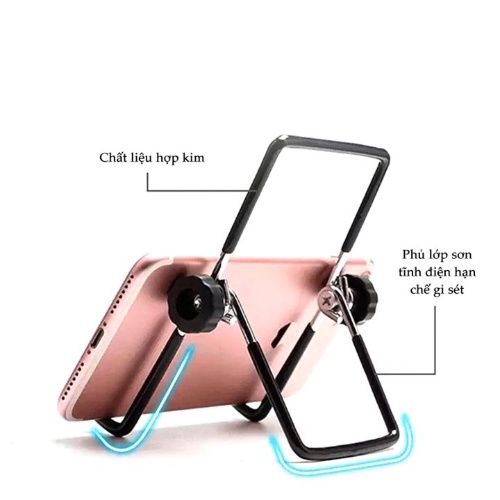 Giá Đỡ Kim Loại Cao Cấp Cho iPad - Máy Tính Bảng - Chất Lượng Ca Pad 2 stand -DC5521
