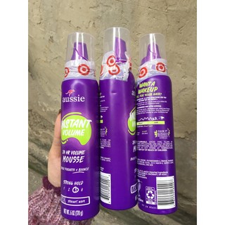 Xịt giữ nếp tóc Aussie Mousse Hold 170g