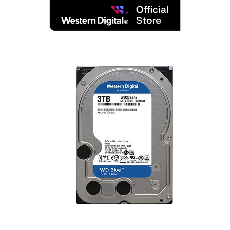 Ổ Cứng HDD Western Digital WD BLUE 3TB/256MB/5400rpm/3.5'' - WD30EZAZ