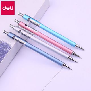 Bút chì kim 0.5mm, 0.7mm deli, U999 - 1 cái bút chì bấm văn phòng cao cấp - HIKOMA STORE