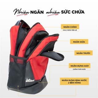 Balo Zocker Nhiều Ngăn Đa Năng