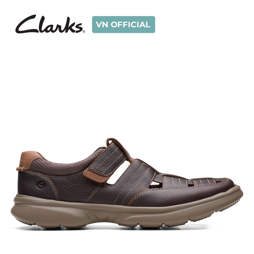 Giày Lười Da Nam Clarks Bradley Cove màu nâu