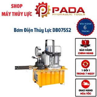 Bơm điện thủy lực db075s2 - bộ nguồn thủy lực công suất 750w - van cơ 2 đường dầu