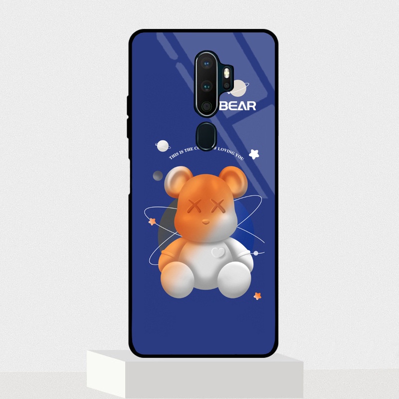 Ốp Lưng OPPO A5 2020, A9 2020 Mặt kính 3D cao cấp