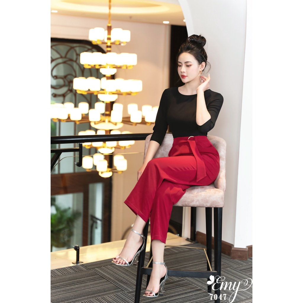 EMY EM7047 Jum Quần Dài Phối