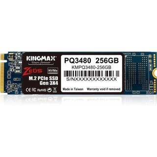 Ổ SSD Kingmax PQ3480 256Gb (NVMe PCIe/ Gen3x4 M2.2280/ 2300MB/s/ 1100MB/s)