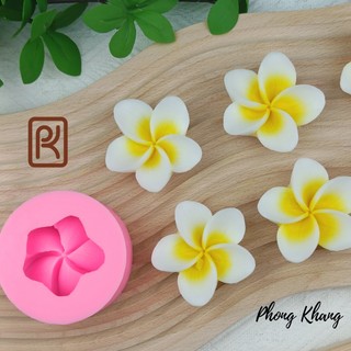 Khuôn silicon 4d Phong Khang làm rau câu hình hoa sứ