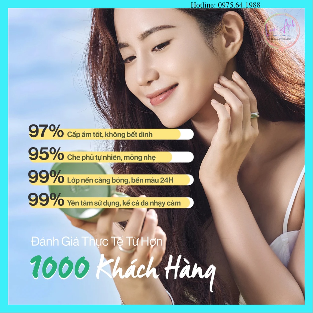Phấn Nước Căng Bóng GILAA Vegan Super Glow Cushion SPF50+/PA++++