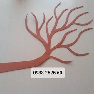 { N9 - DÀI 60cm & 70cm } 1 thân cây xốp / 1 nhánh cây xốp - Hình trang trí lớp học, mầm non, mẹt dây mây, tường nhà...