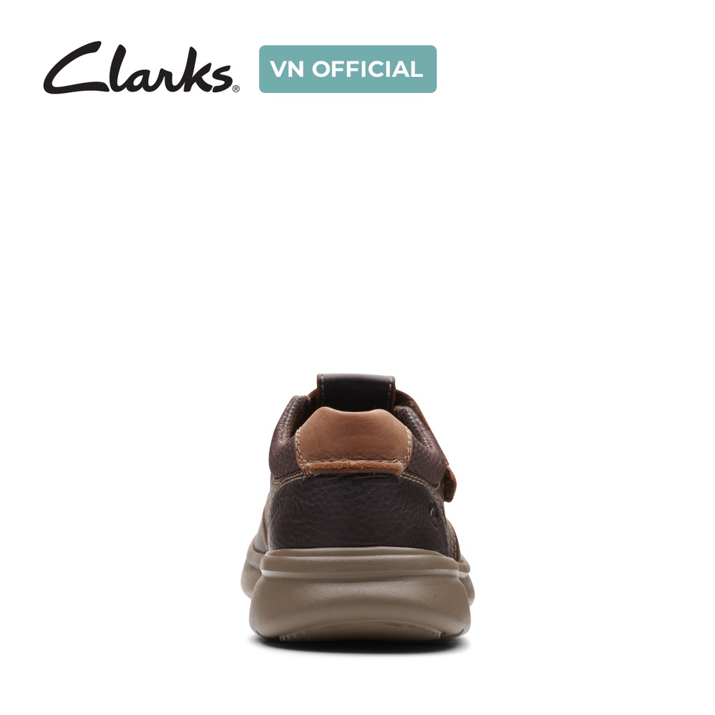 Giày Lười Da Nam Clarks Bradley Cove màu nâu