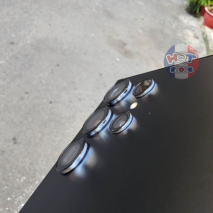 Ốp viền kính bảo vệ 5 Camera Hoda Sapphire cho S23 Ultra