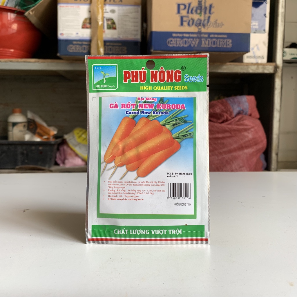 Hạt giống cà rốt New Kuroda