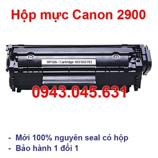 Hộp mực máy in Canon 2900 (VAT) dùng cho máy in Canon LBP 2900, 3000 - Cartridge 103/303/307 - 12A