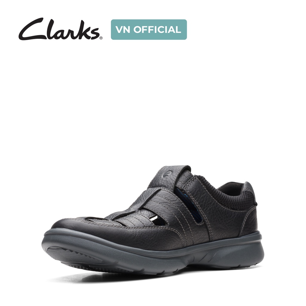 Giày Lười Da Nam Clarks - Bradley Cove màu đen