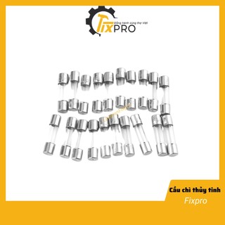 Cầu chì ống thủy tinh 1A/1.25A/1.5A/1.6A/2A/2.5A/3A/3.15A/4A/5A/6A/6.3A/7A/8A/10A/12A/15A/20A/25A/30A 250V 5x20mm