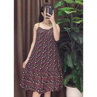 Váy Lanh 2 dây đuôi cá Mỏng - Mát dành cho mùa Hè