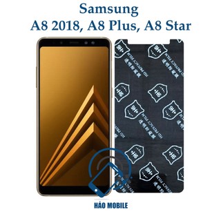 Dán chống nhìn trộm Samsung A8 2018, A8 Plus, A8 Star - Dán cường lực dẻo nano 9H+