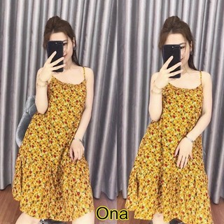 Váy Lanh 2 dây đuôi cá Mỏng - Mát dành cho mùa Hè