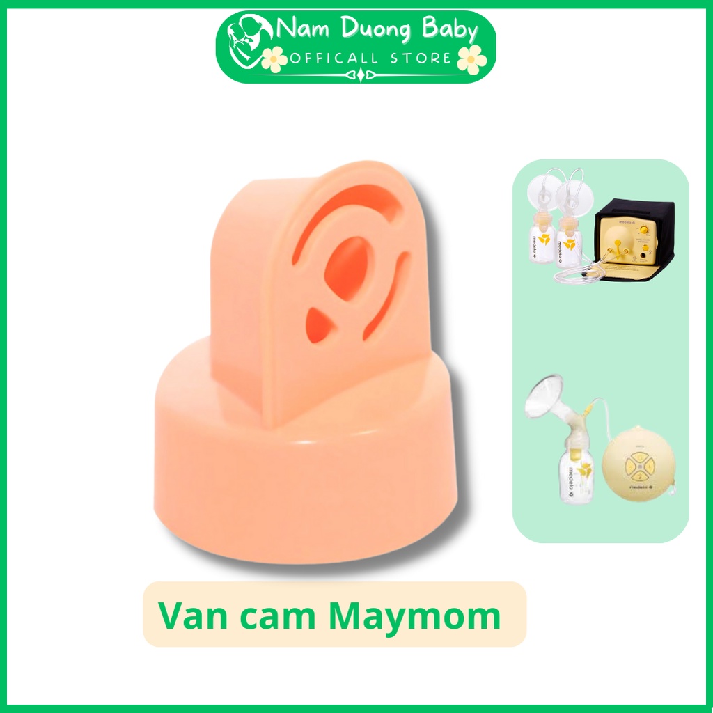 Phụ kiện máy hút sữa| Van vàng Maymom - Tương thích với máy Medela (Pump in Style, Symphony, Swing đơn, Harmony, Mini E