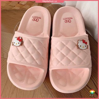 Dép bánh mì dép lê đế mềm hoạt hình dễ thương Hello Kitty