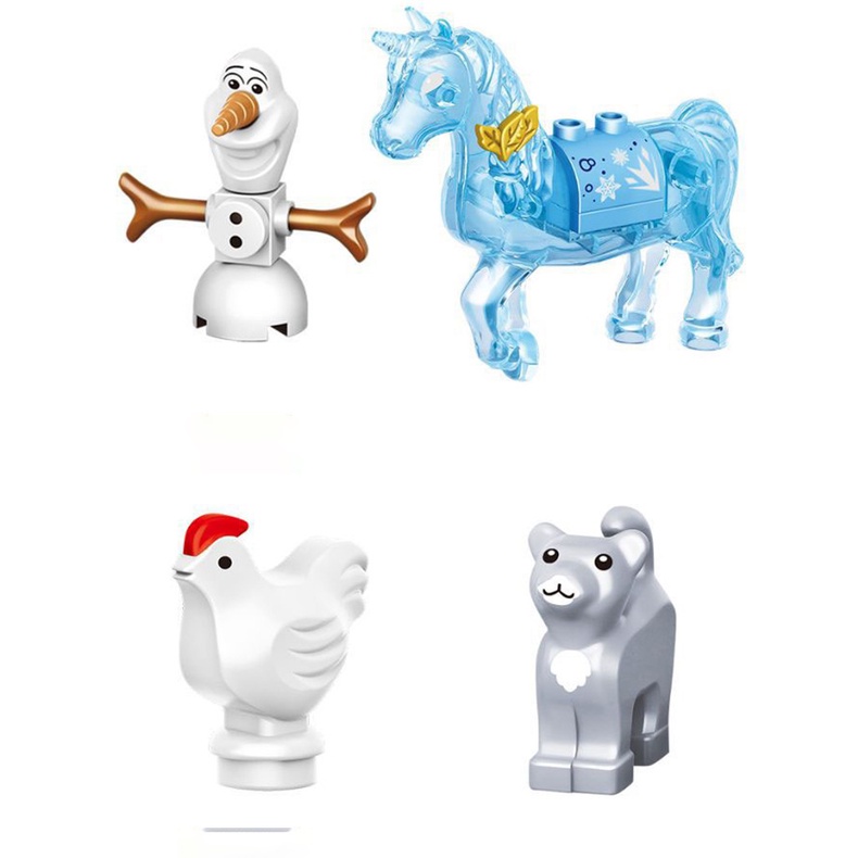 Đồ chơi lắp ráp Lâu đài công chúa Elsa, bộ xếp hình lâu đài công chúa băng giá siêu đẹp cho bé gái