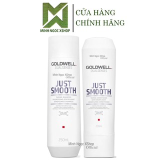 Dầu gội xả suôn mượt Goldwell Dualsenses Just Smooth 250ML + 200ML