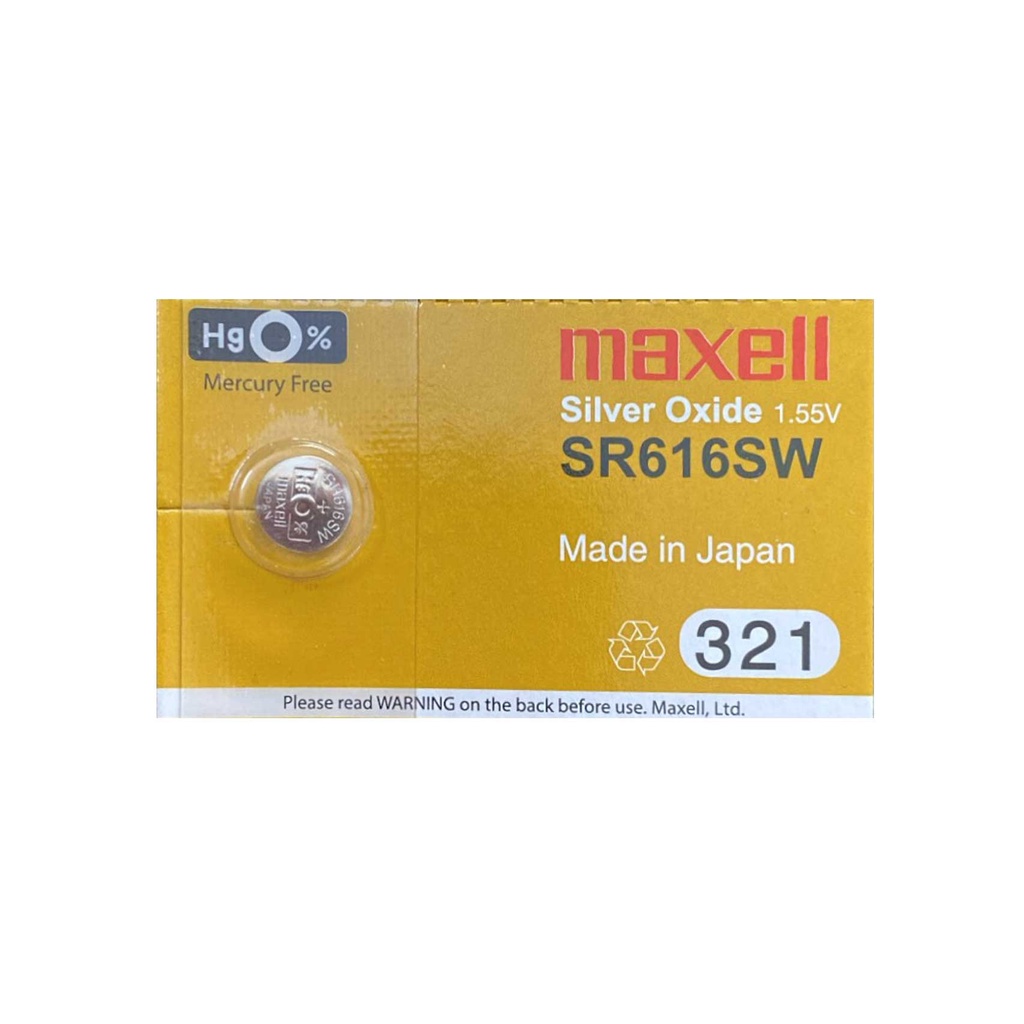 Pin Maxell SR616SW