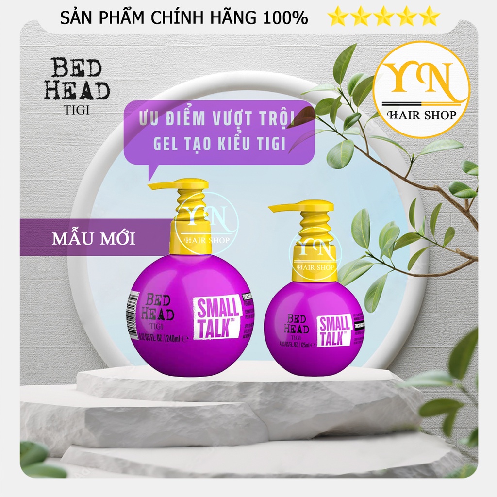 (Chính hãng giá sỉ) Gel giữ nếp tóc uốn Tigi Bed Head Small Talk
