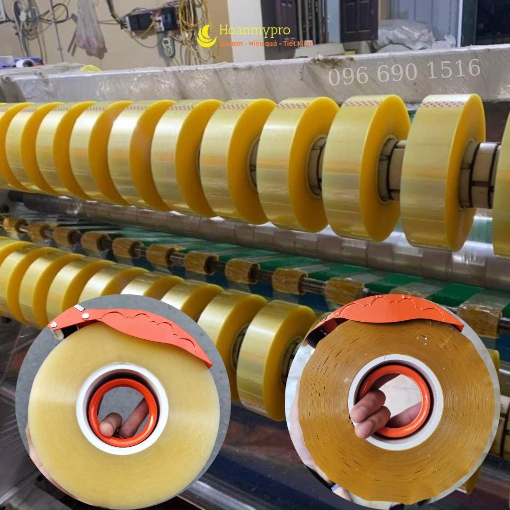 Cuộn băng dính băng keo đóng hàng 1kg lõi mỏng
