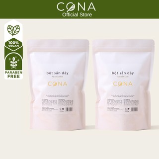 Combo bột sắn dây nguyên chất CONA 300gr/gói tốt cho sức khỏe cài thiện số đo vòng 1