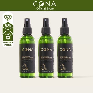 Nước dưỡng tóc tinh dầu bưởi và trà xanh cona 100ml giúp tóc chắc khỏe (3x100ml)