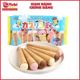 Bánh que kem ốc quế glico cho bé nội đia nhật bản 10 chiếc date tháng 12/2024