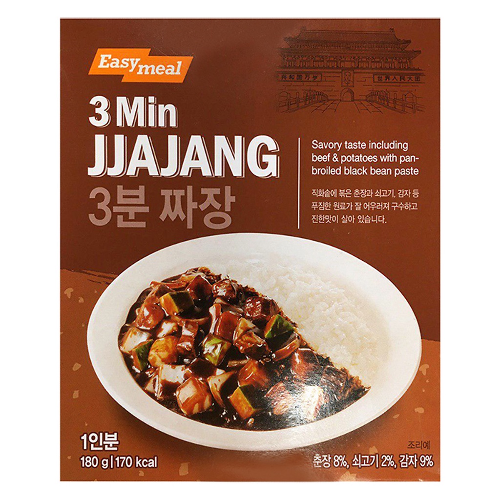 Sốt Tương Đen 3Min Easy Meal Hộp 180G No Brand - Emart VN