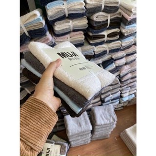 SET Bộ 4 Khăn Tắm muji xuất nhật chất cotton siêu mềm