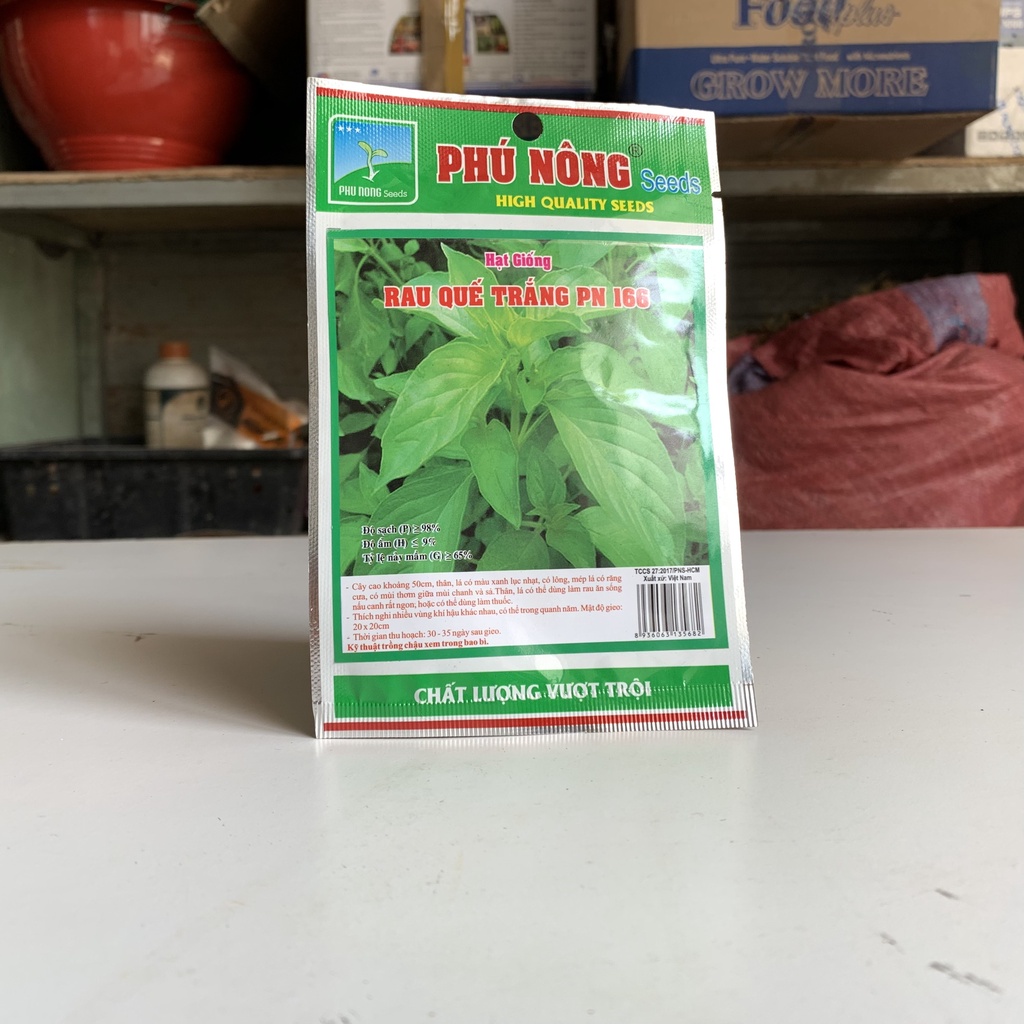 Hạt Giống Rau Quế Trắng PN 166