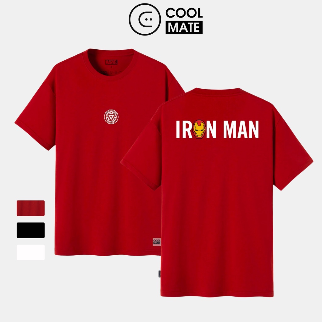 Áo Thun Marvel Ironman has a heart - Thương hiệu Coolmate